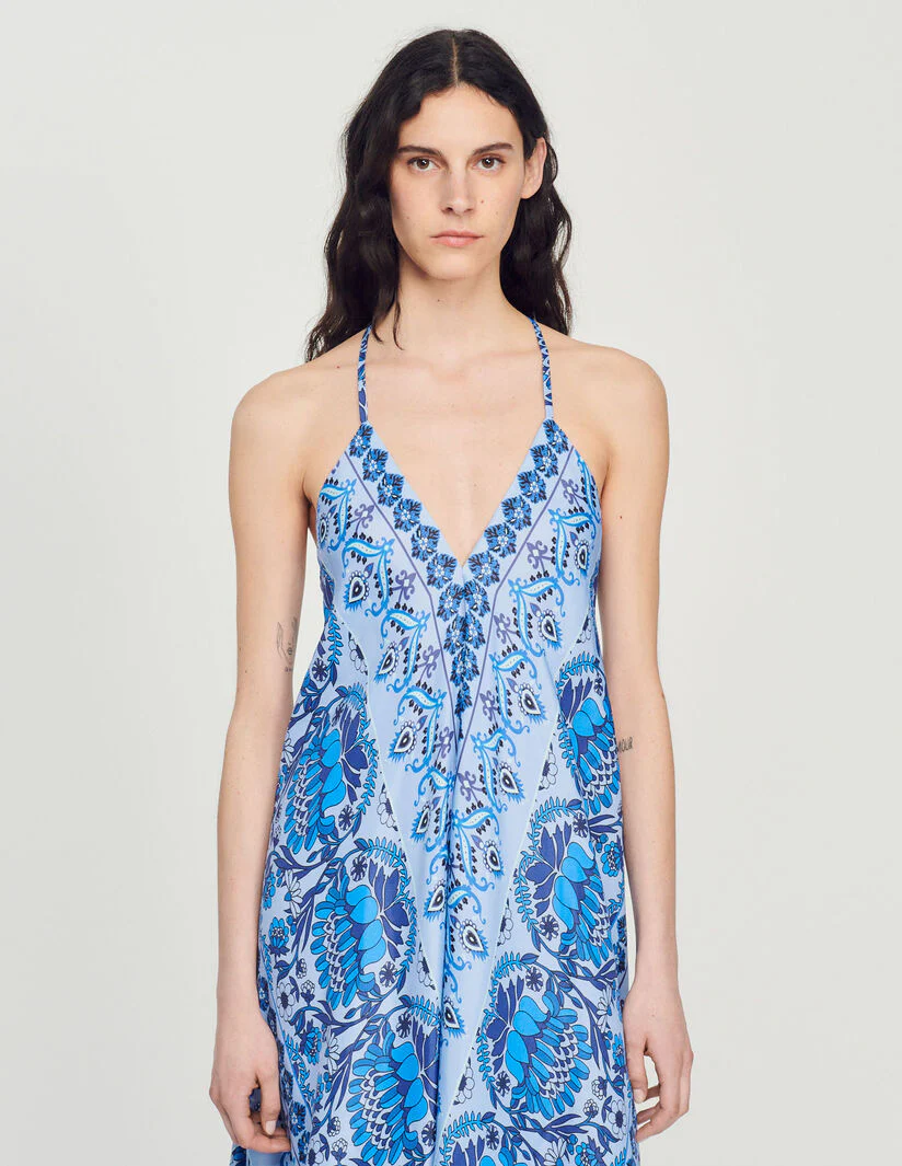 Vestido largo asimétrico - Imagen 3