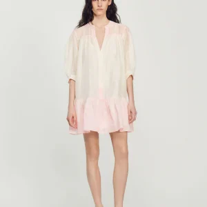 Vestido tejido multicolor