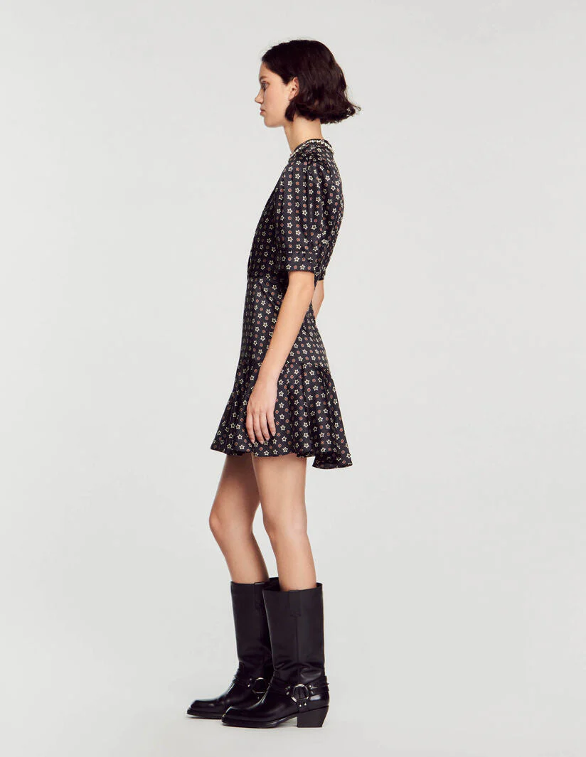 Vestido corto con estampado de estrellas - Imagen 5