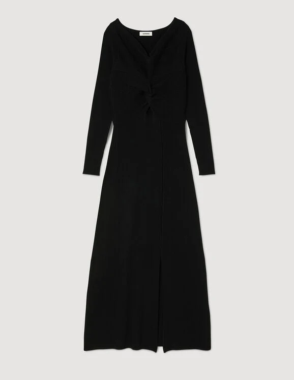 Vestido de punto trenzado - Imagen 6