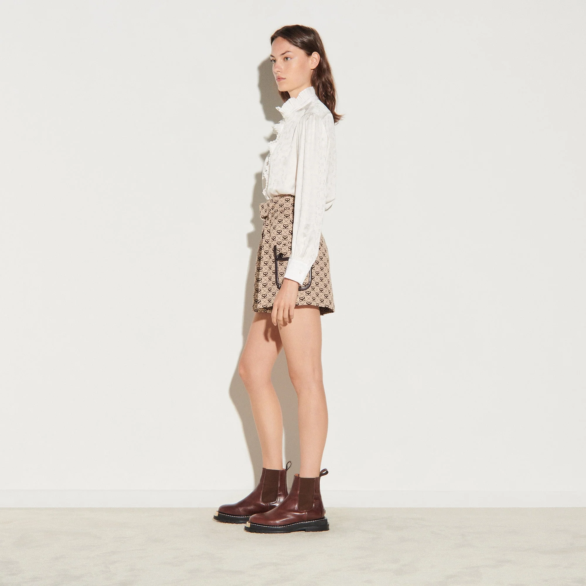 Short de jacquard doble S Johnny - Imagen 3