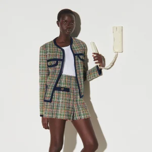 Short de tweed multicolor Joli