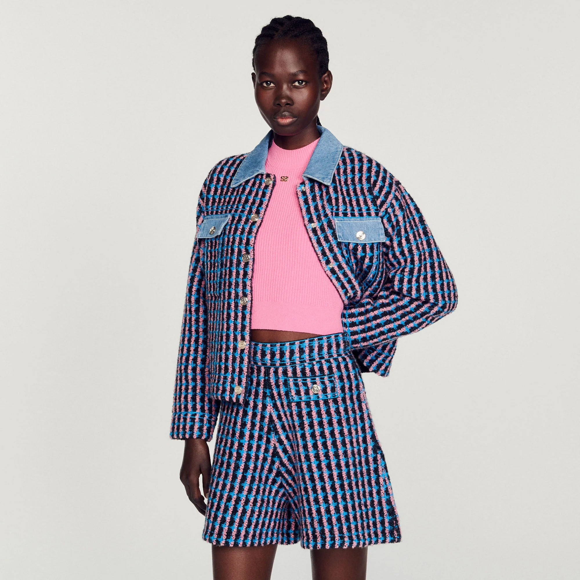 Short de tweed - Imagen 4