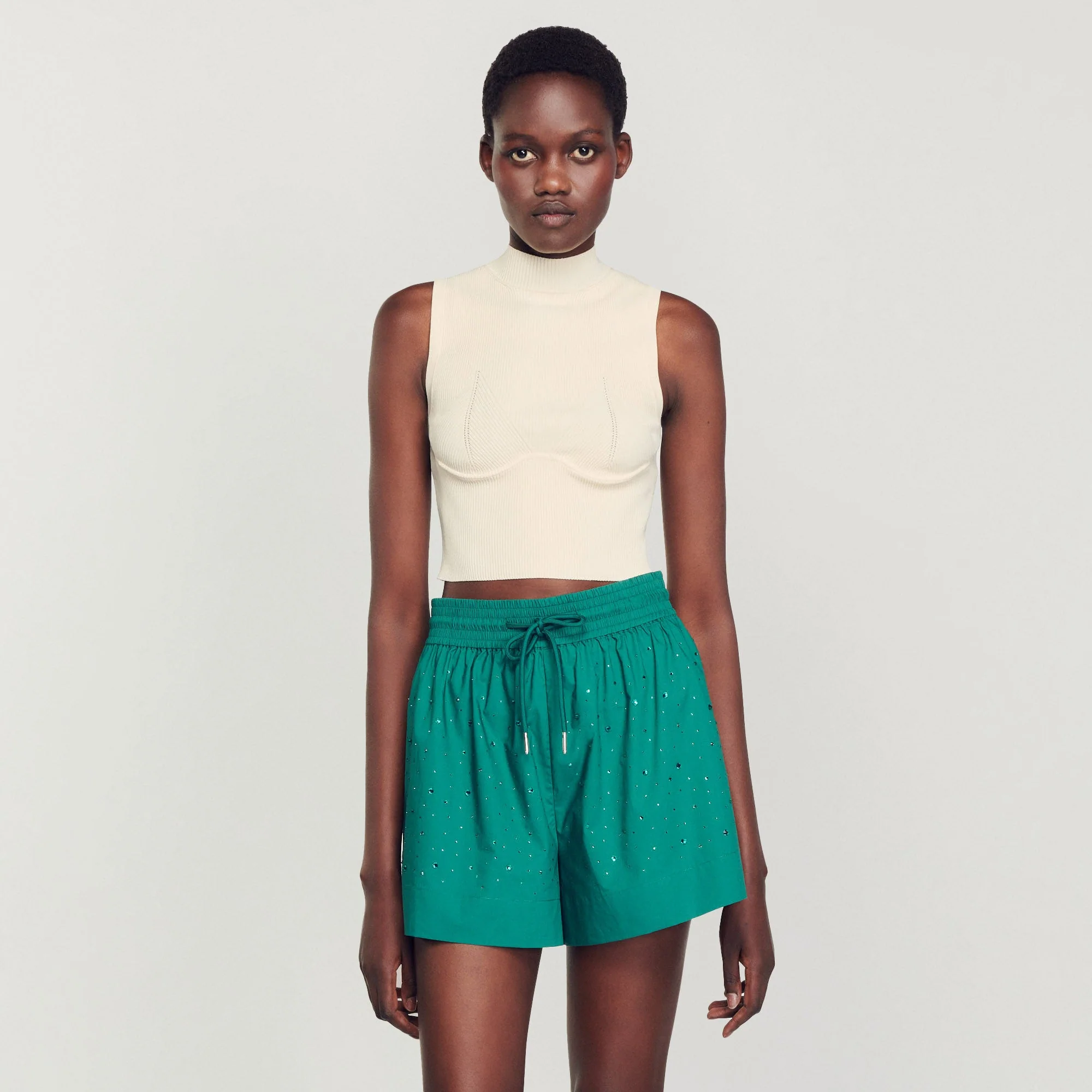 Shorts con strass - Imagen 4