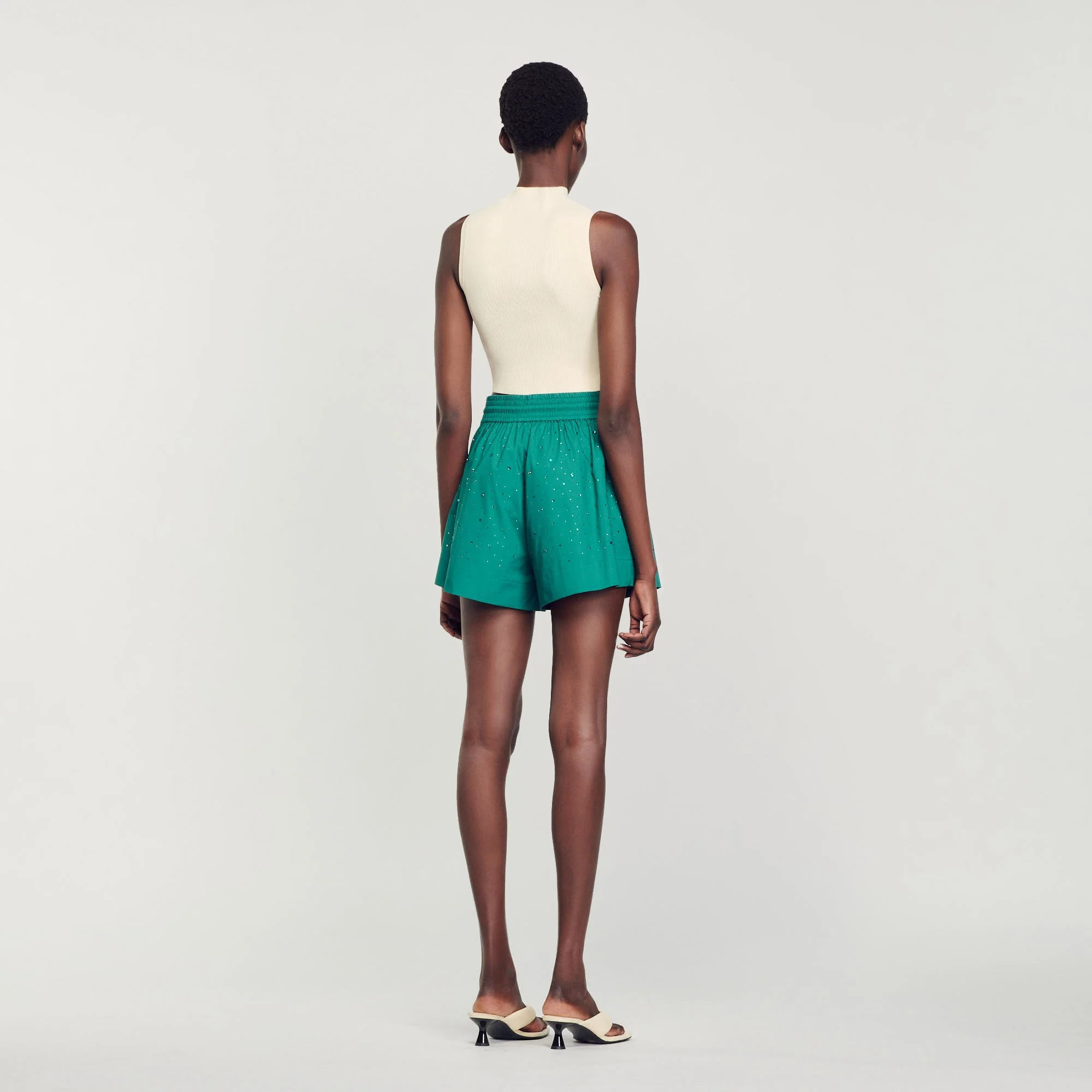 Shorts con strass - Imagen 5