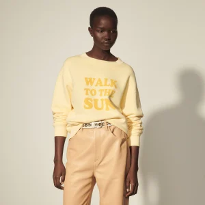 Sudadera Sun Amarillo Claro