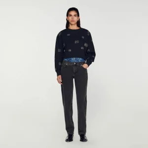 Sudadera corta doble S