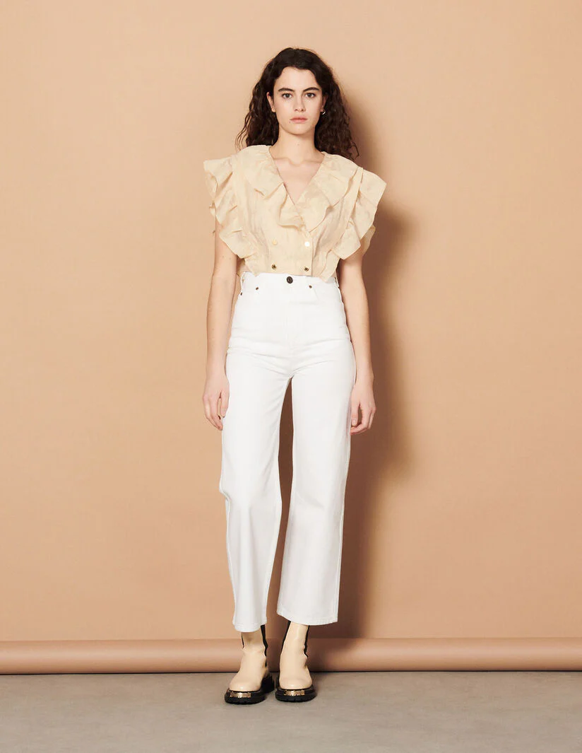 Top Folie Beige - Imagen 5