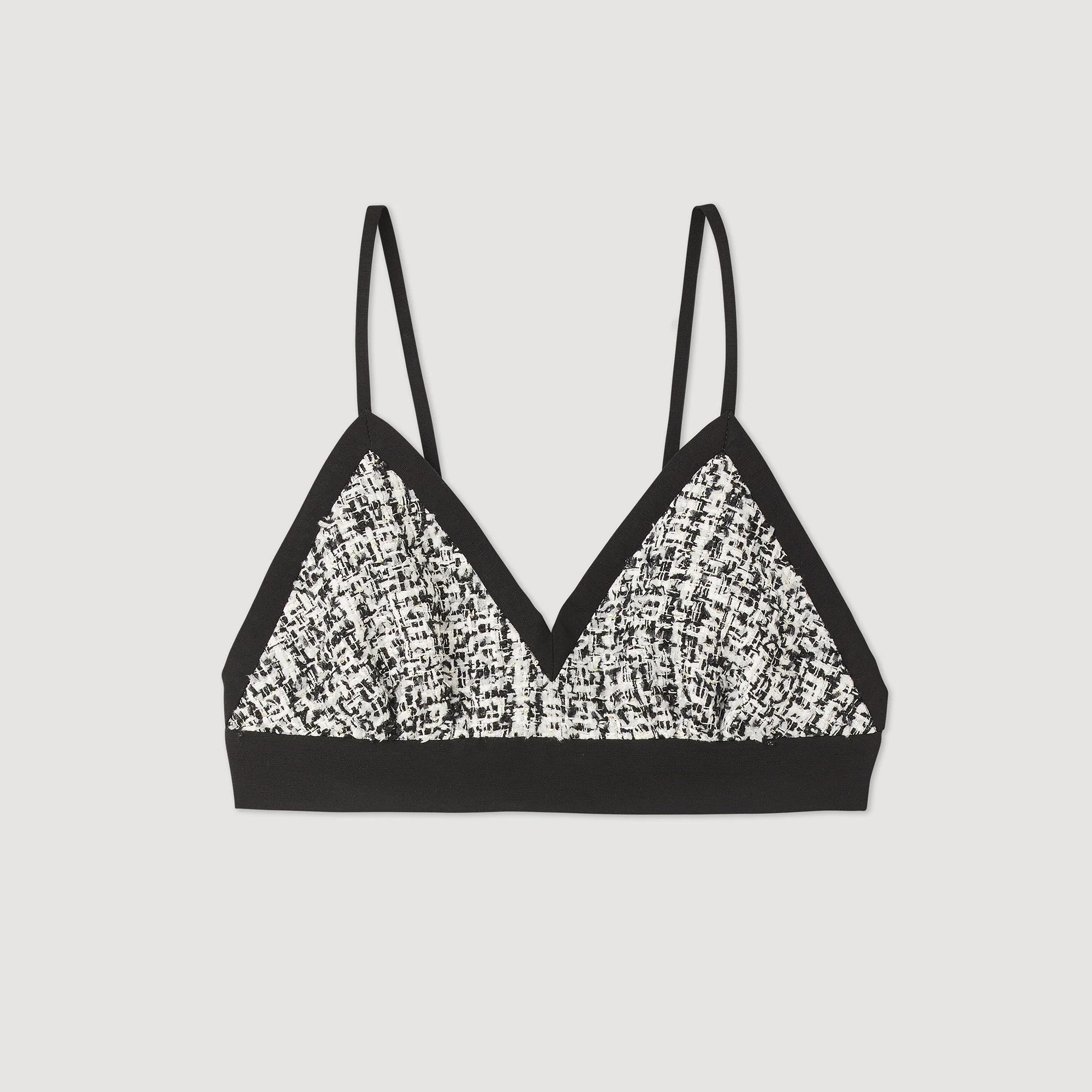 Corpiño de tweed bicolor - Imagen 7