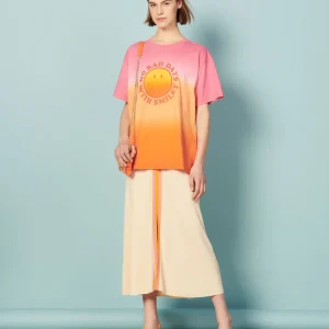 Camiseta Cedric Rosa Con Amarillo