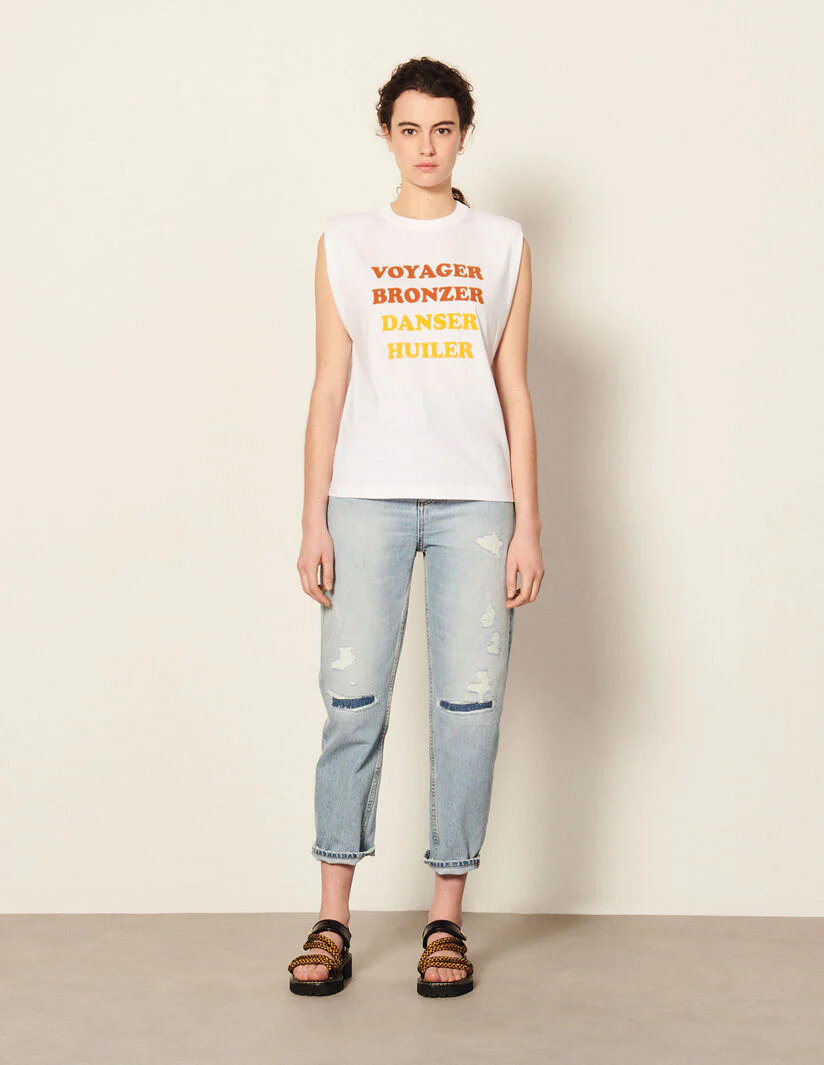 Camiseta Trivoli Blanco - Imagen 5