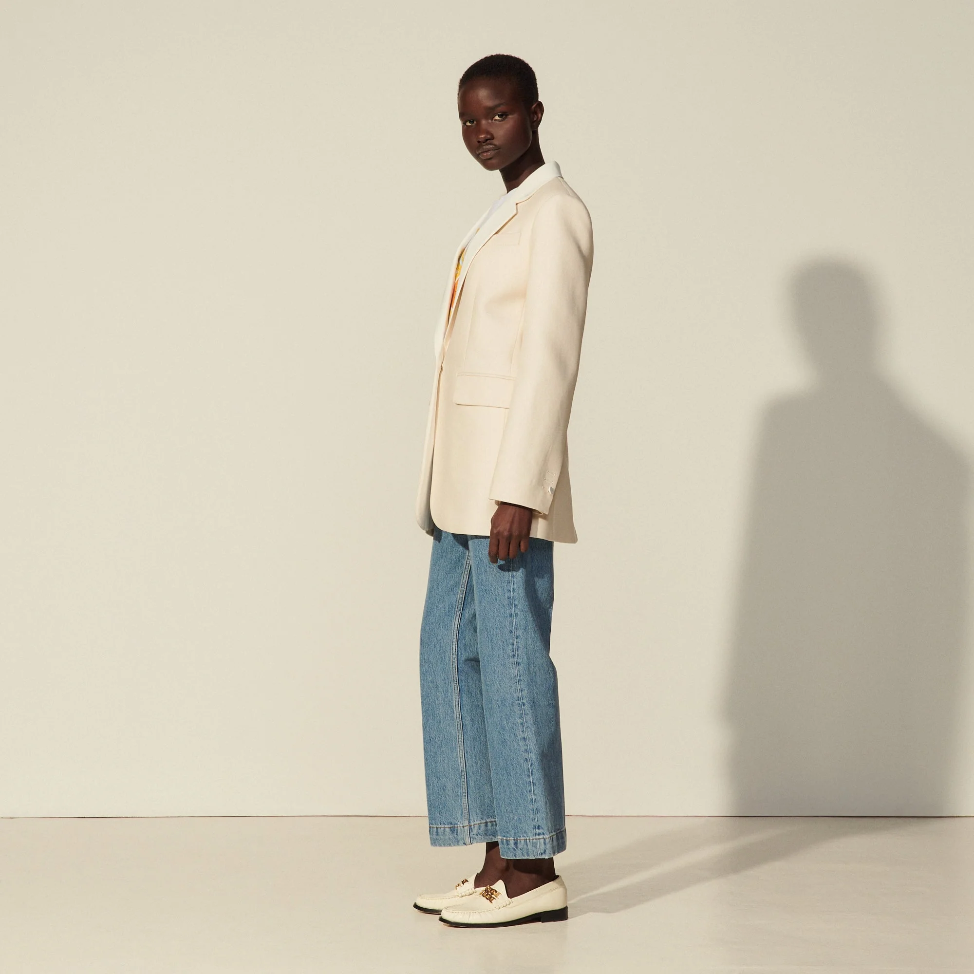 Blazer Berlioz Beige Claro - Imagen 3