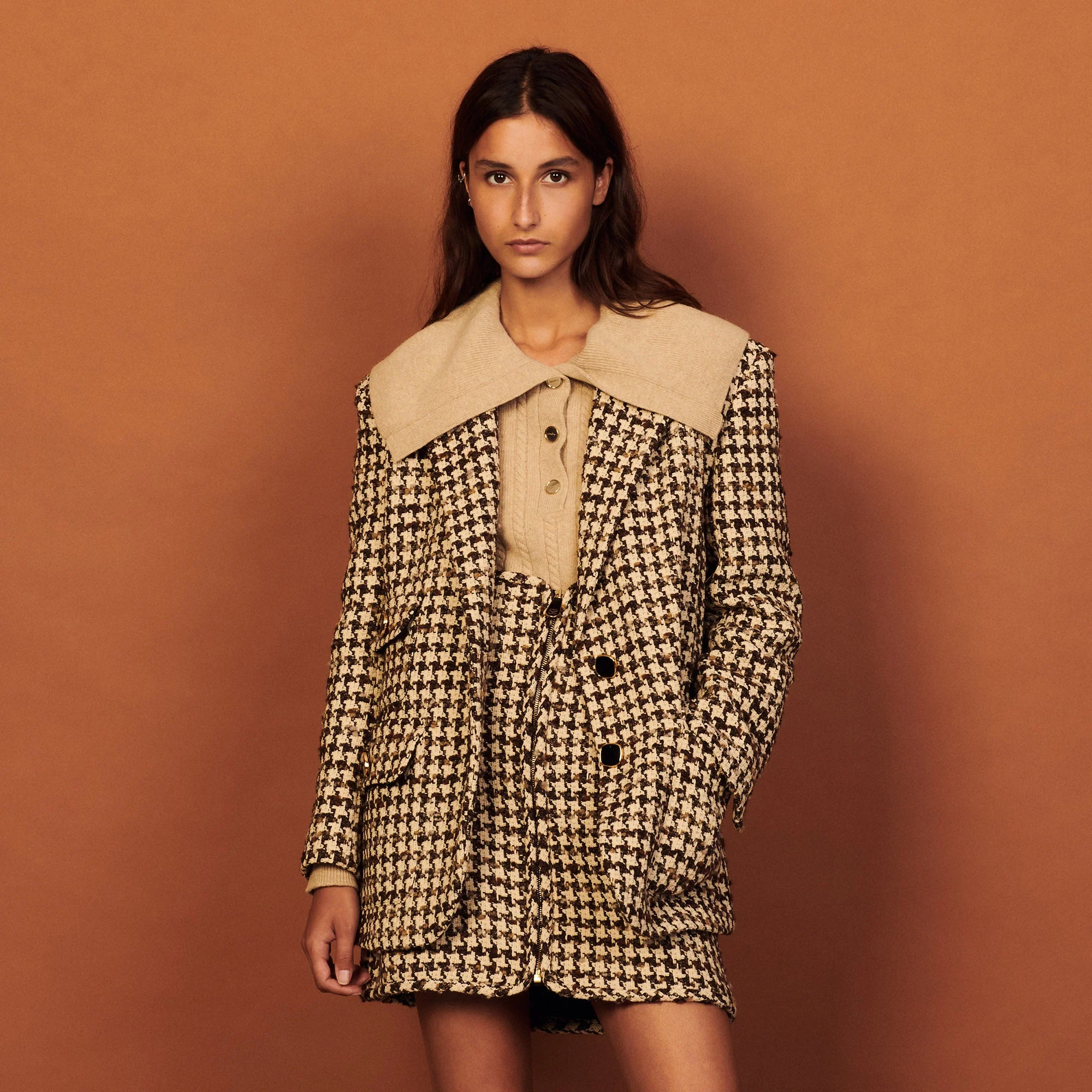 Cazadora Esther Café