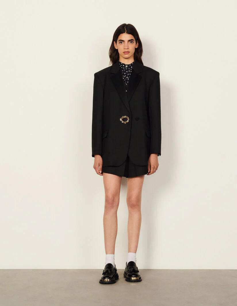 Cazadora Glitter Negro - Imagen 5