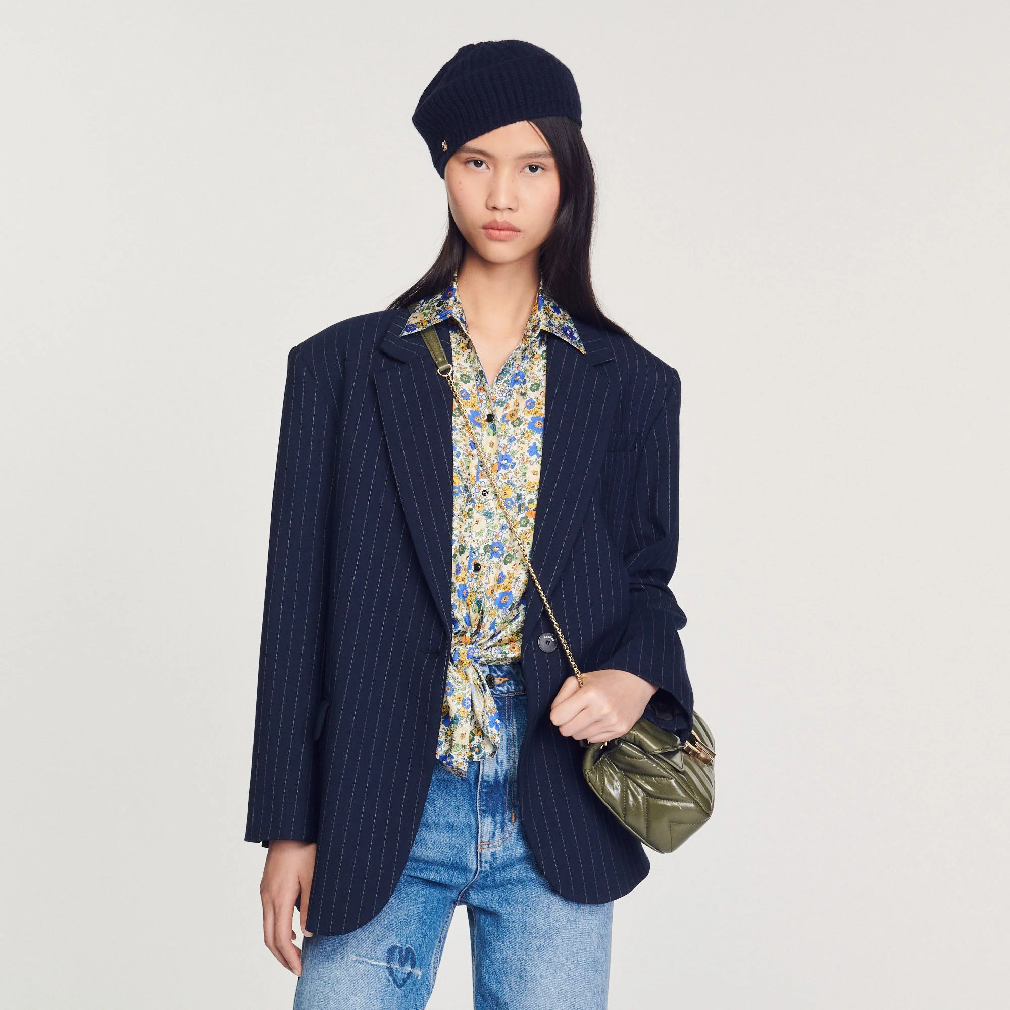 Chaqueta de sastre de rayas - Imagen 4