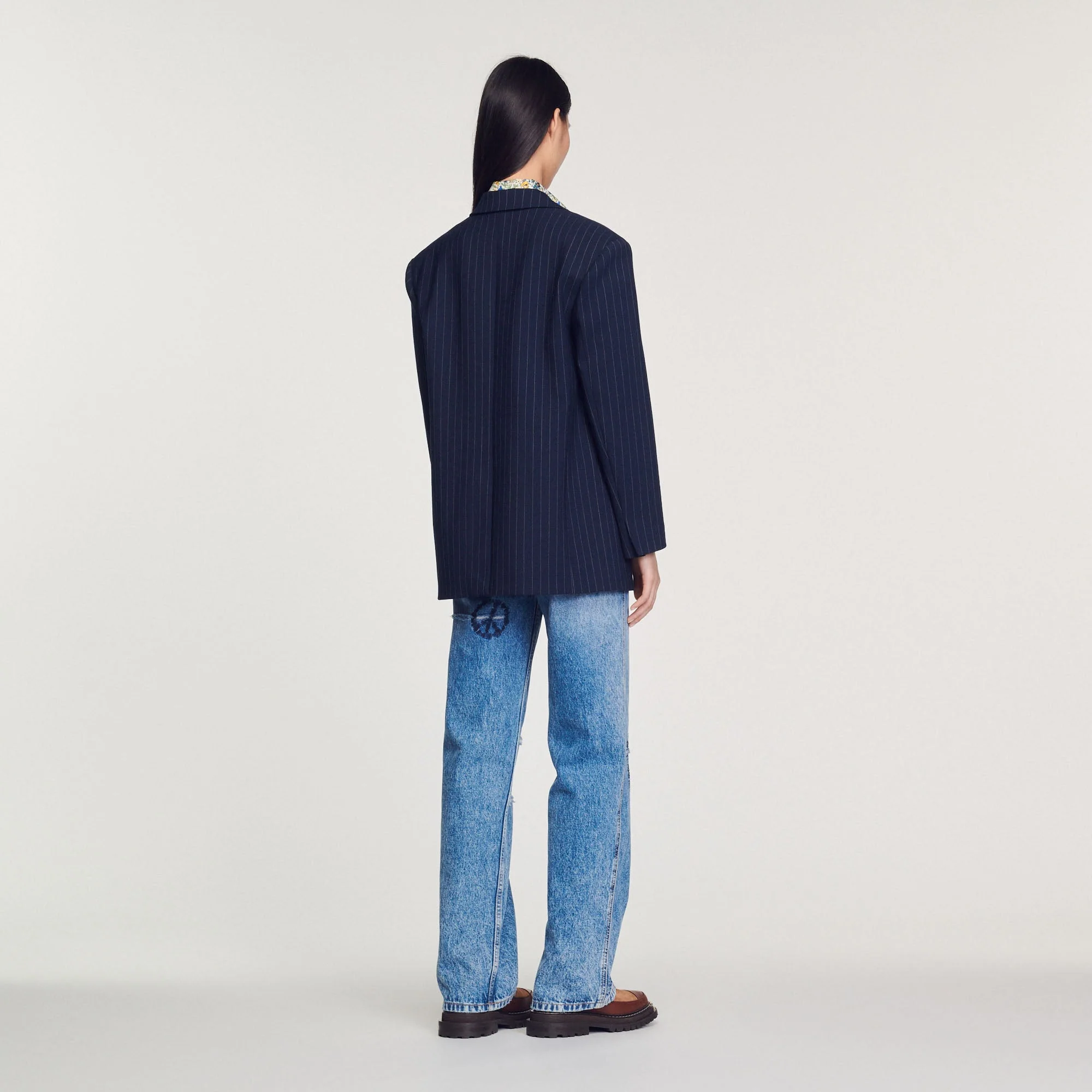 Chaqueta de sastre de rayas - Imagen 5