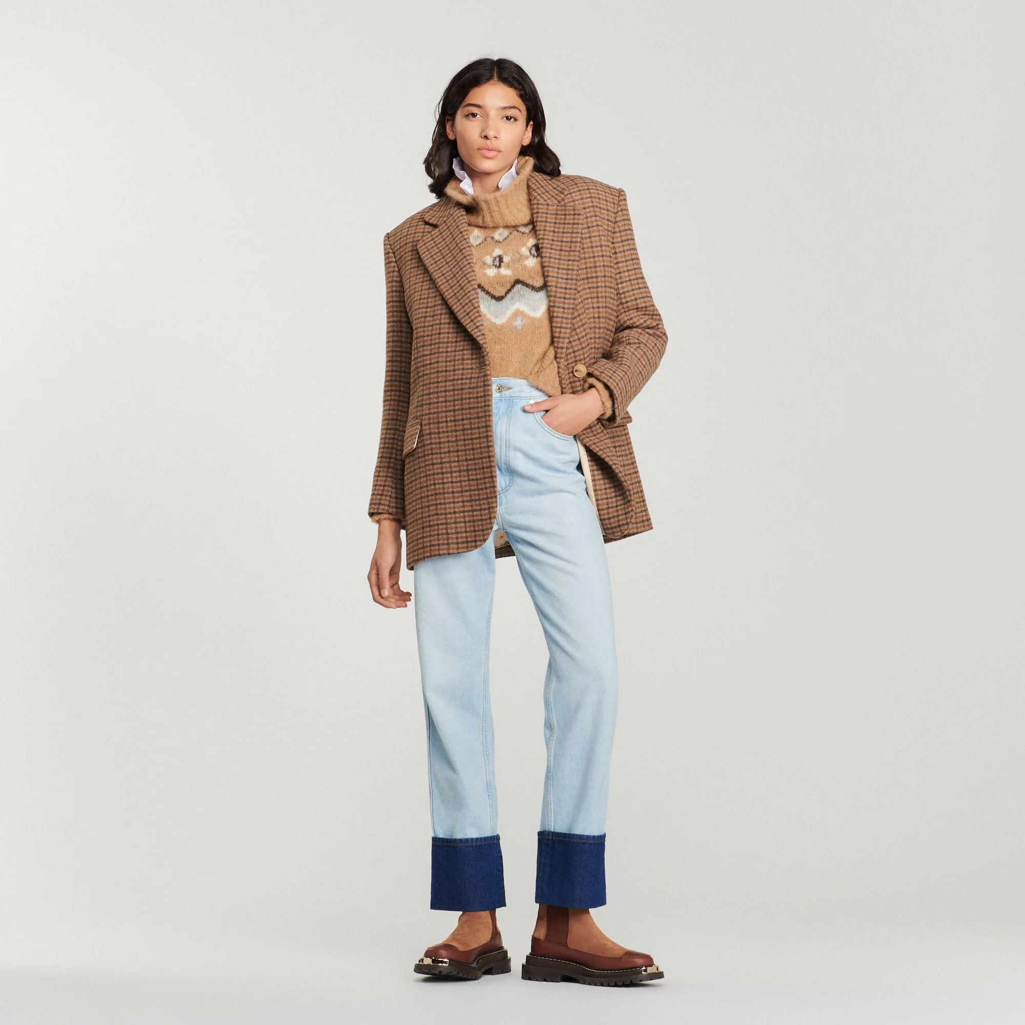 Chaqueta de sastre oversize - Imagen 4