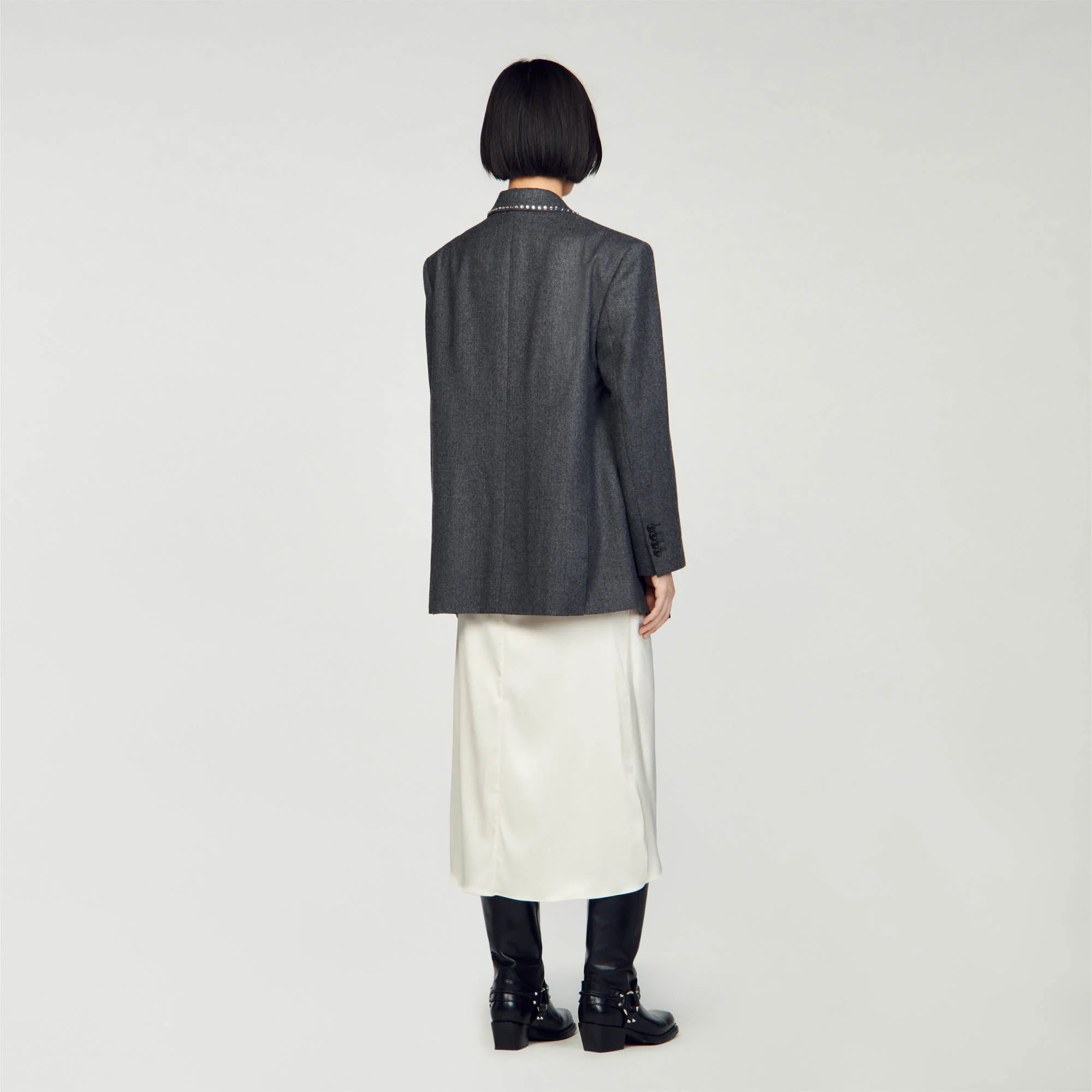 Chaqueta de traje con estrás - Imagen 5