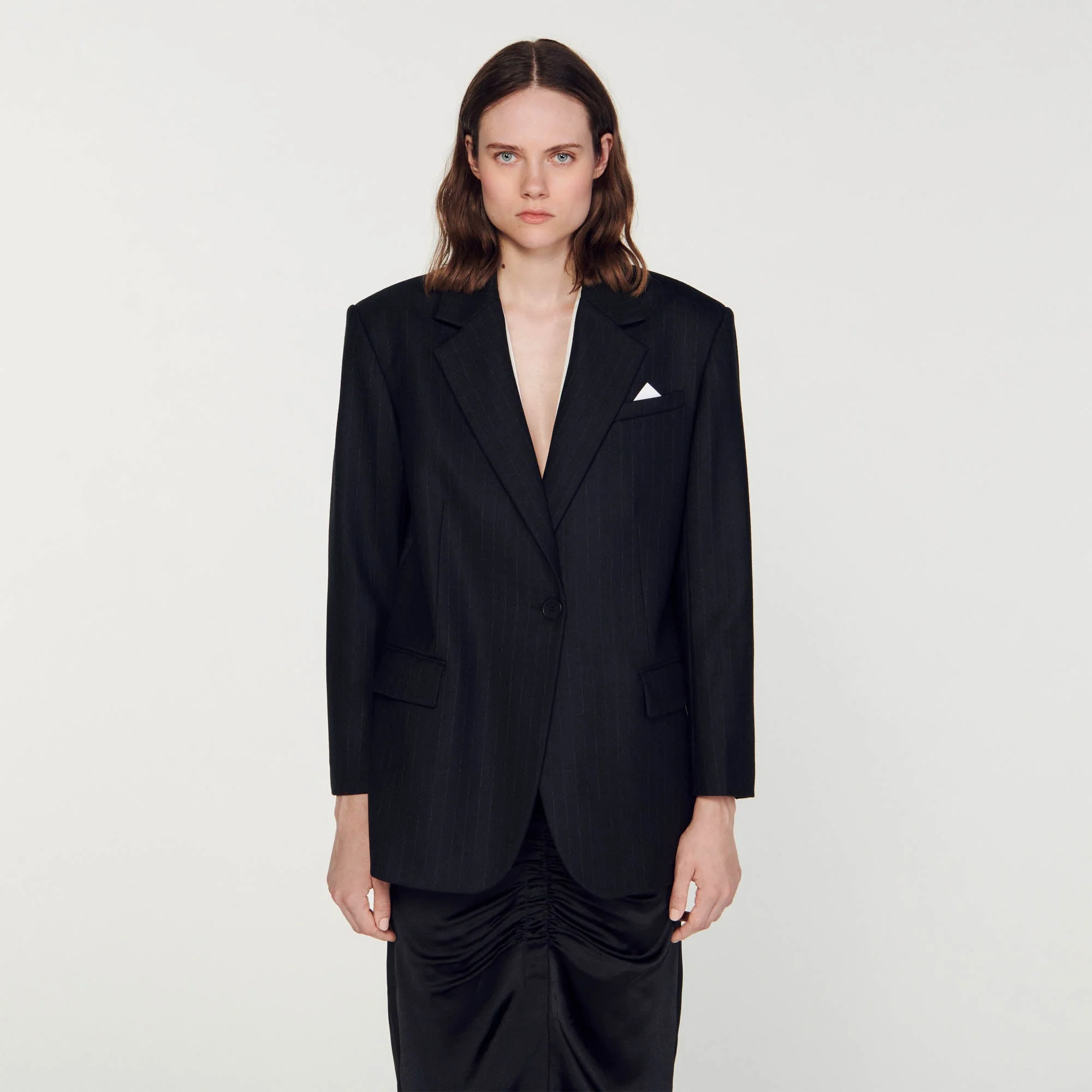 Chaqueta de traje sobredimensionada - Imagen 4