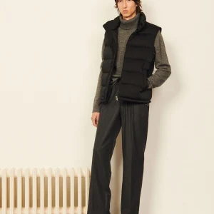 Chaleco Diagonal Negro