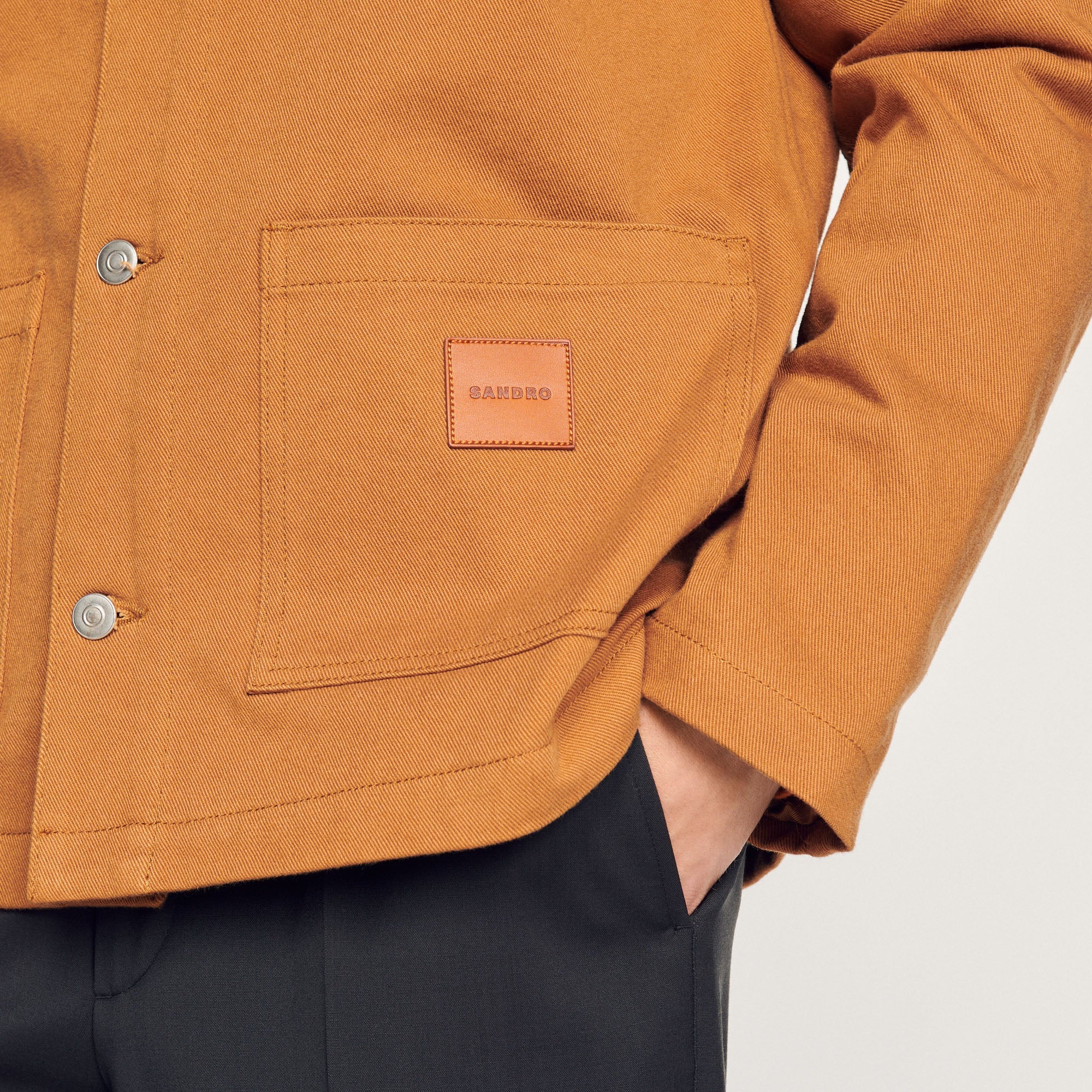 Cazadora worker de algodón - Imagen 3