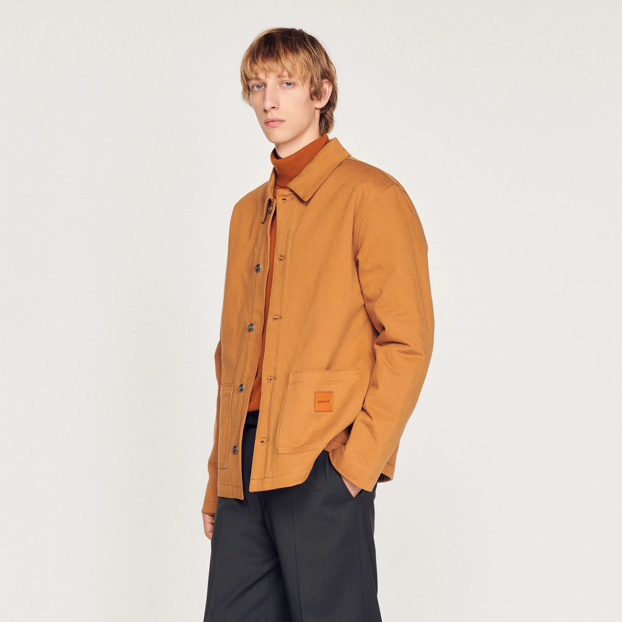 Cazadora worker de algodón - Imagen 4