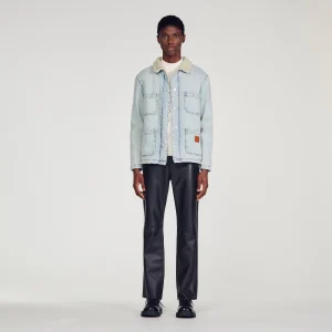 Cazadora vaquera de trabajador