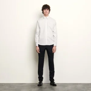 Camisa Seamless Stripes Blanco