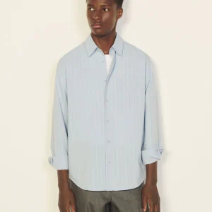 Camisa fluida de rayas