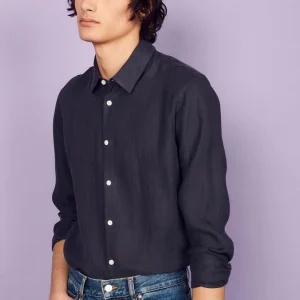 Camisa Seamless Hemp Azul Marino