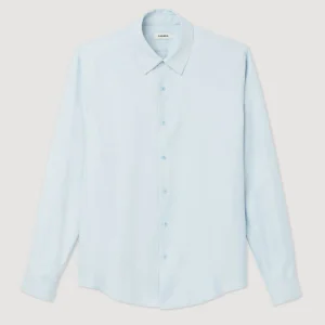 Camisa fluida de manga larga