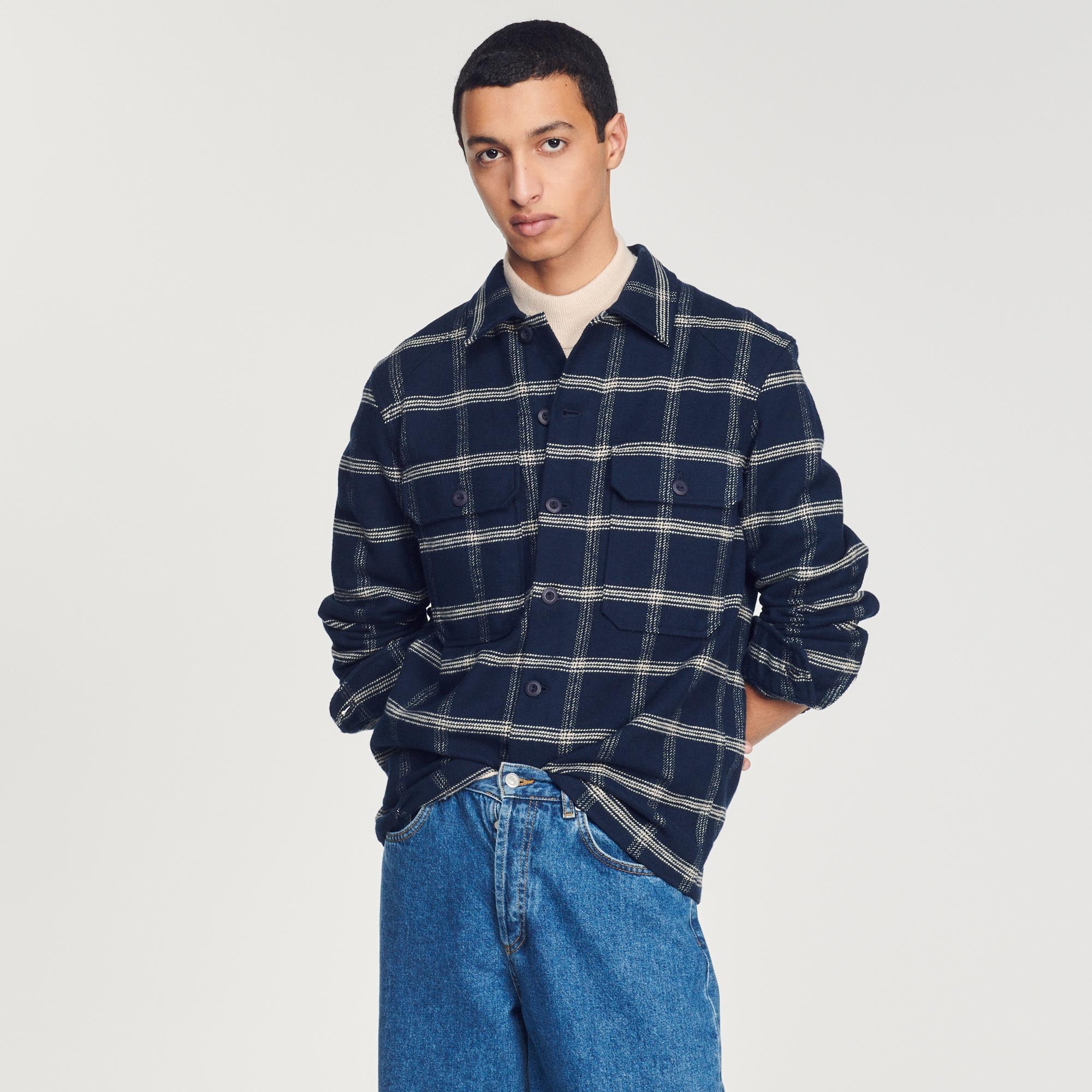 Sobrecamisa de cuadros