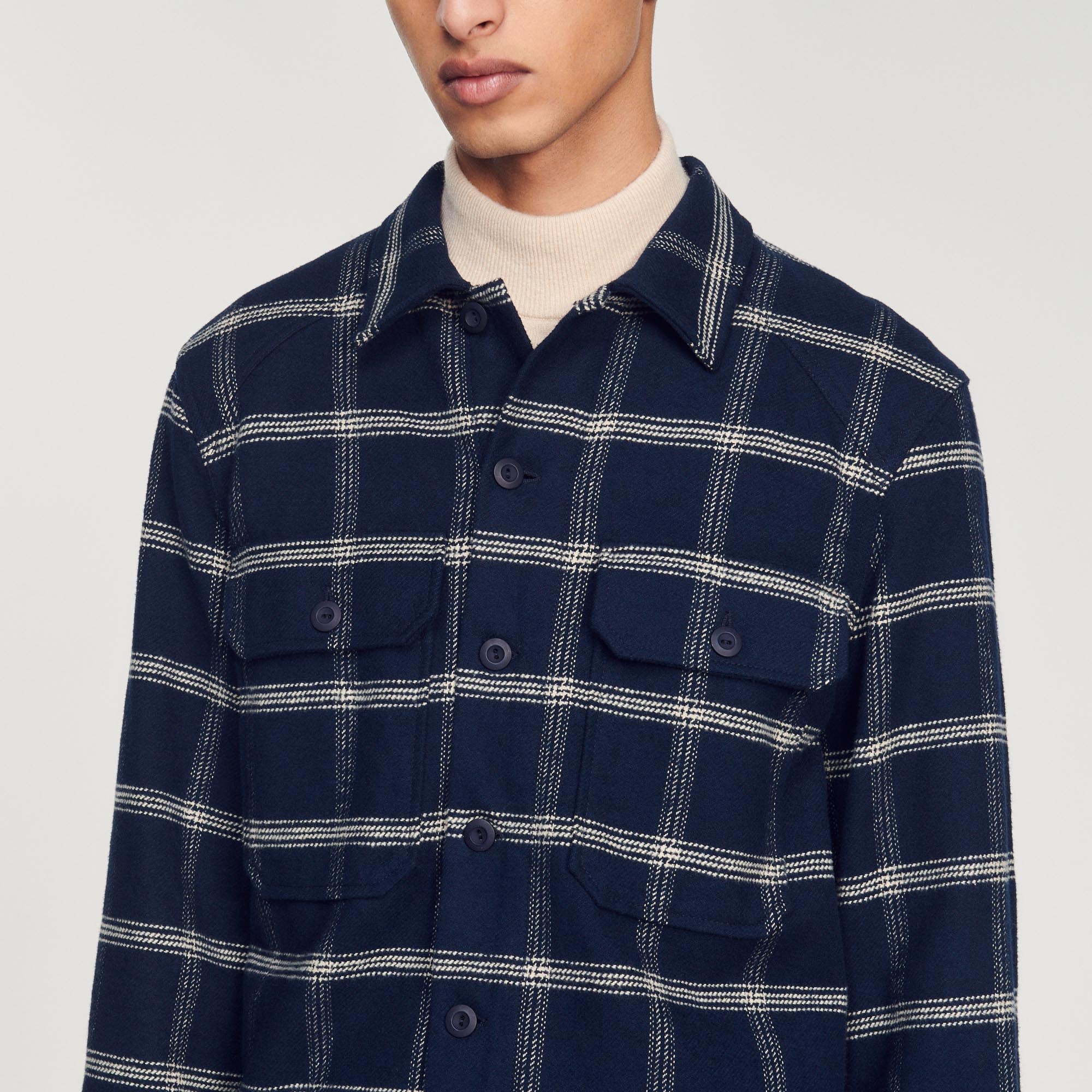 Sobrecamisa de cuadros - Imagen 3