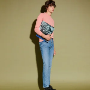 Jeans Slim Mid Blue Azul Denim