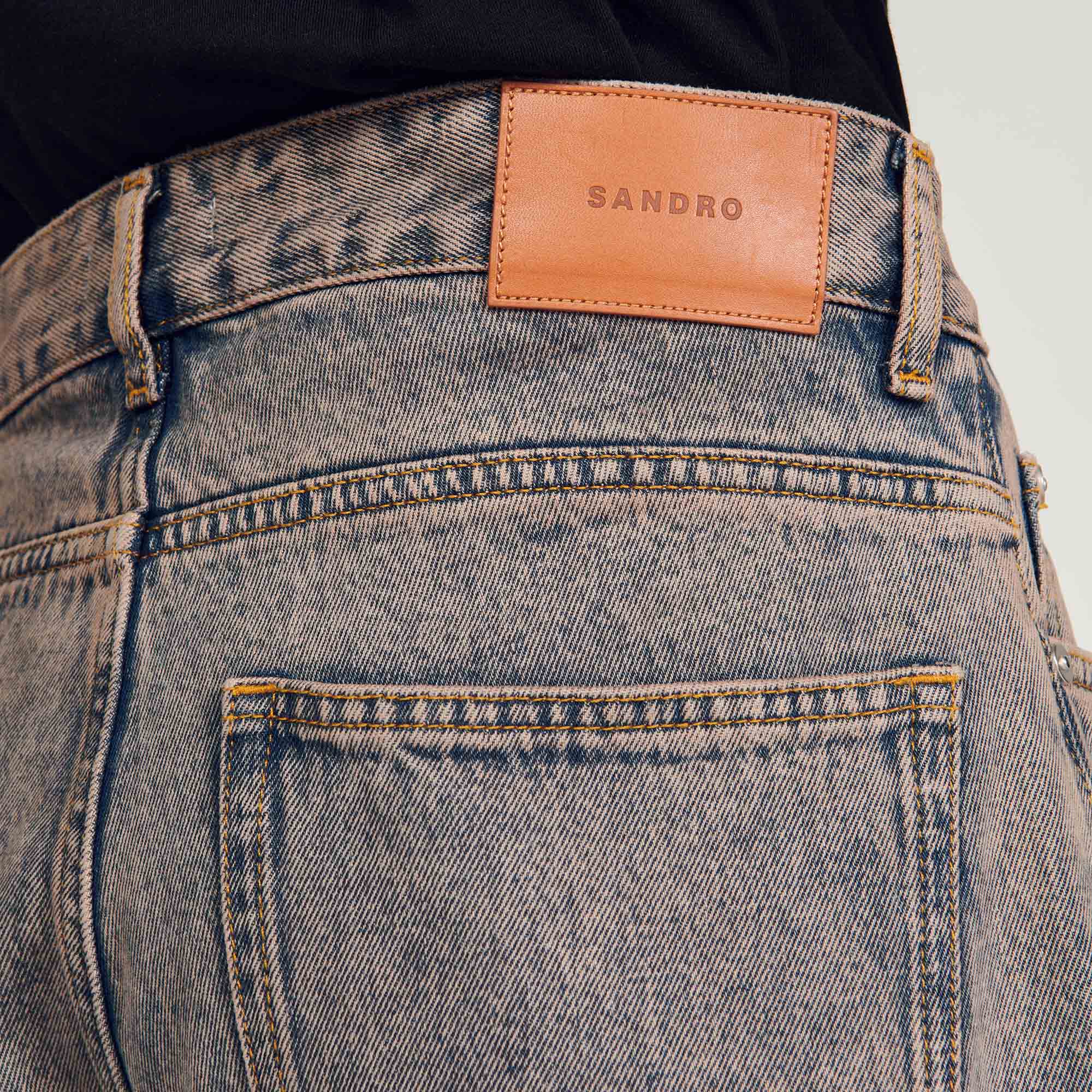 Vaquero baggy desgastado - Imagen 3