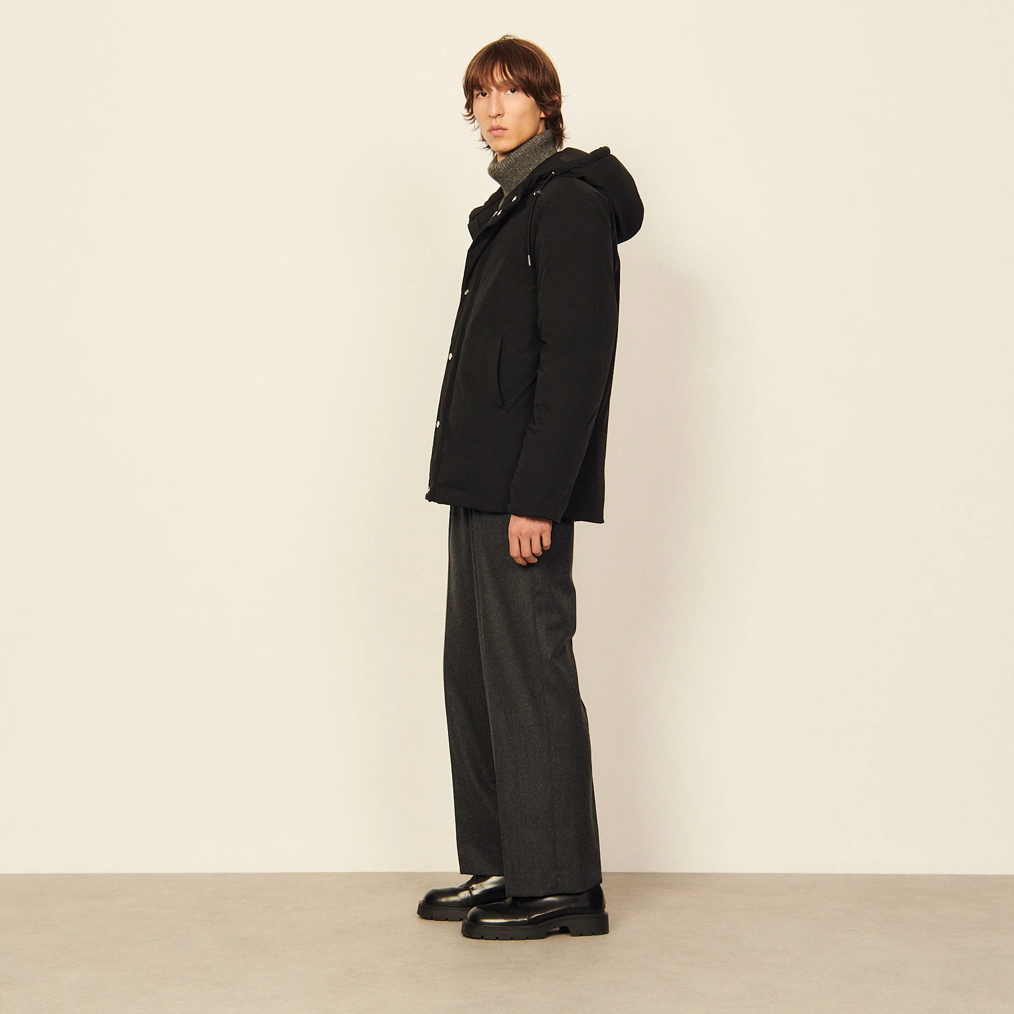 Cazadora Puffer Negro - Imagen 3