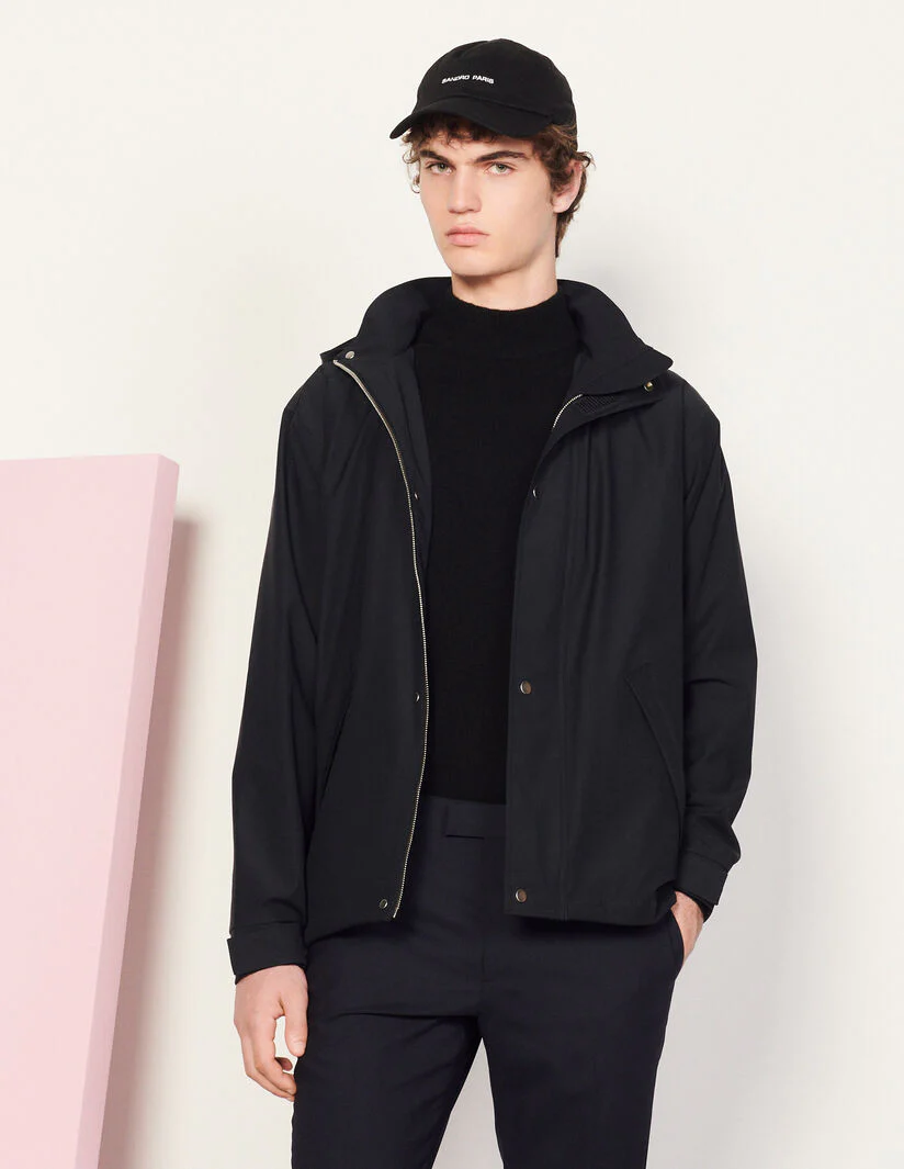 Parka Tech Azul Marino