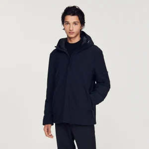 Plumífero de tejido técnico