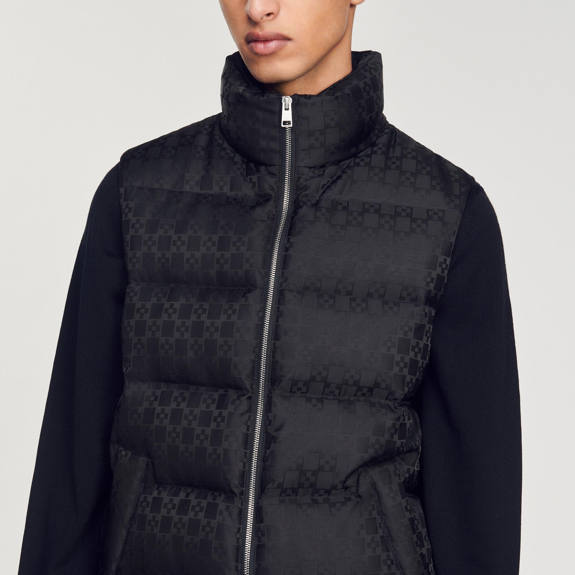 Plumífero sin mangas, logotipos Sandro - Imagen 3