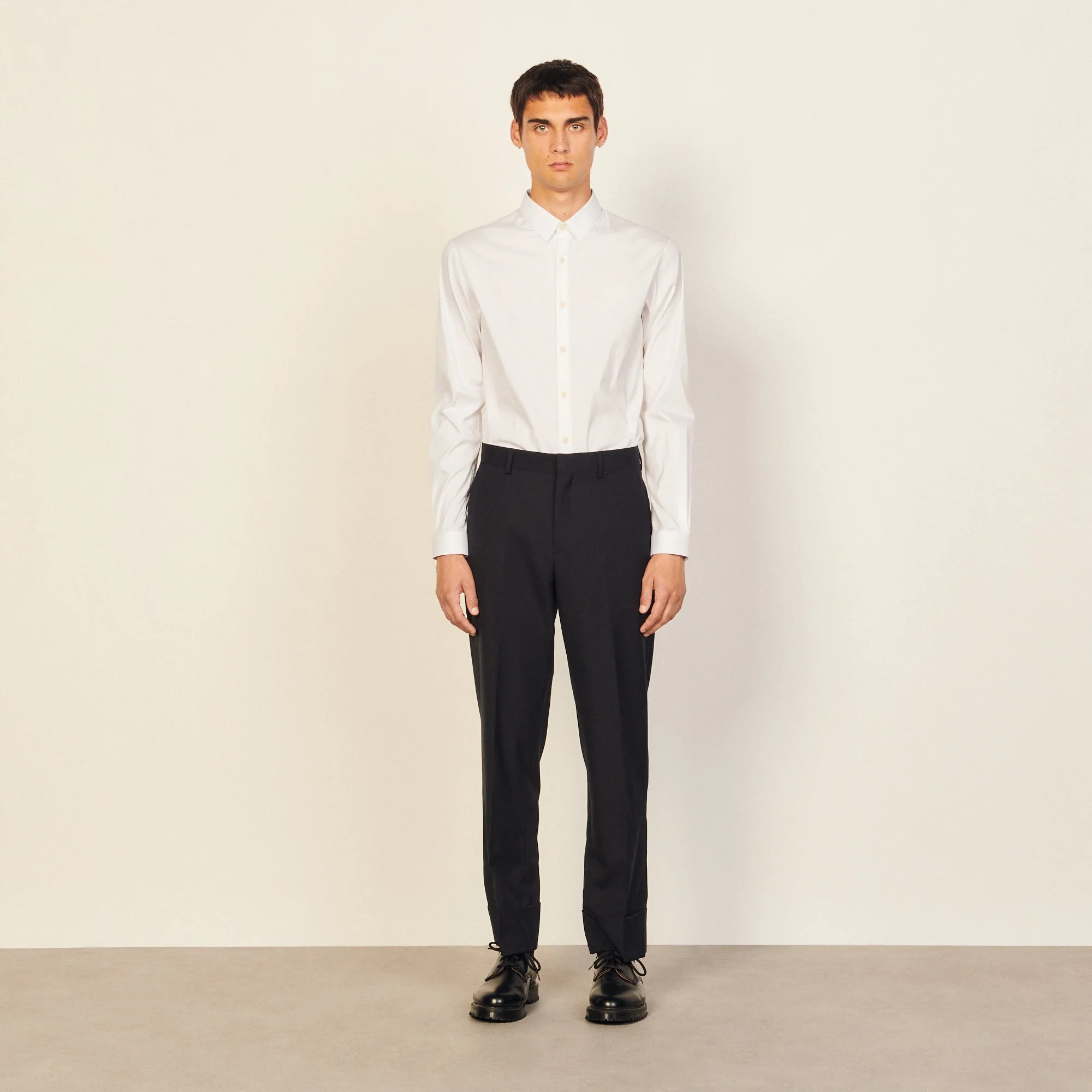 Pantalón Formal Croise Azul Marino - Imagen 5