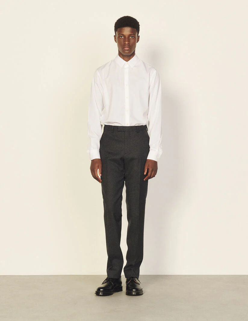 Pantalón Formal Formal Gris - Imagen 5