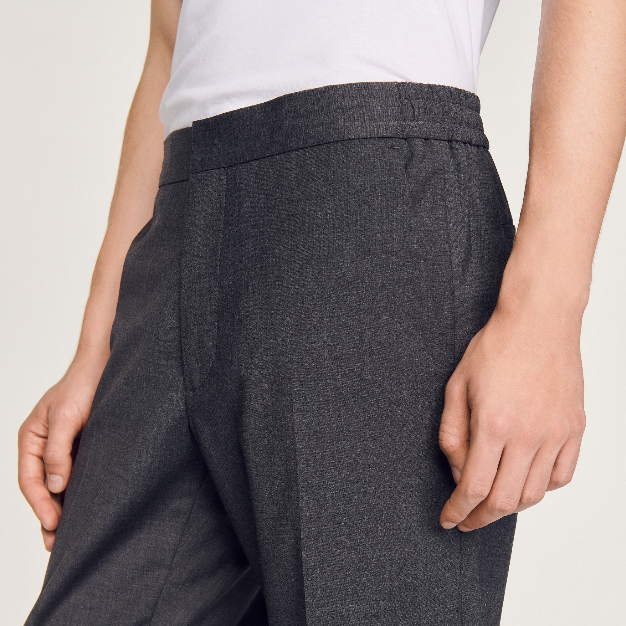 Pantalón de lana virgen - Imagen 3