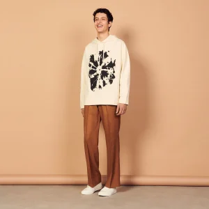 Sudadera Hoodie Tie Dye Ecru