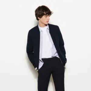 Cardigan Universit Azul Marino