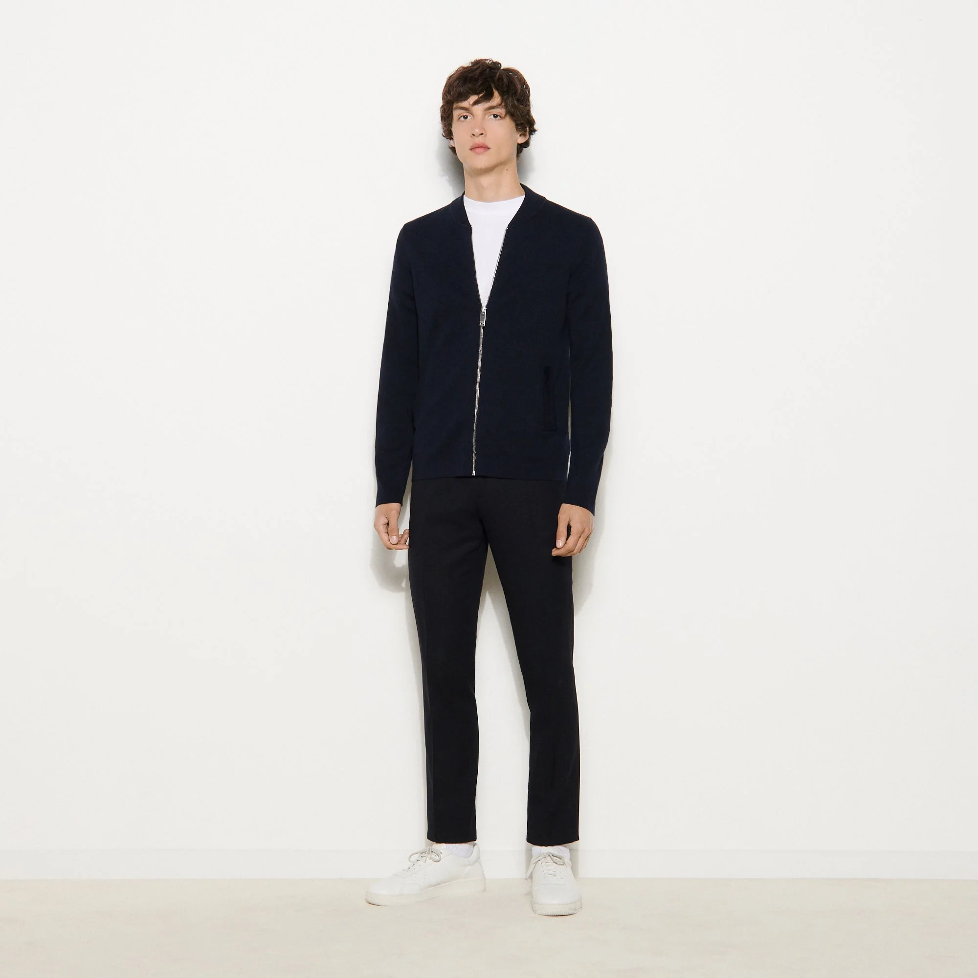 Cardigan Universit Azul Marino - Imagen 5