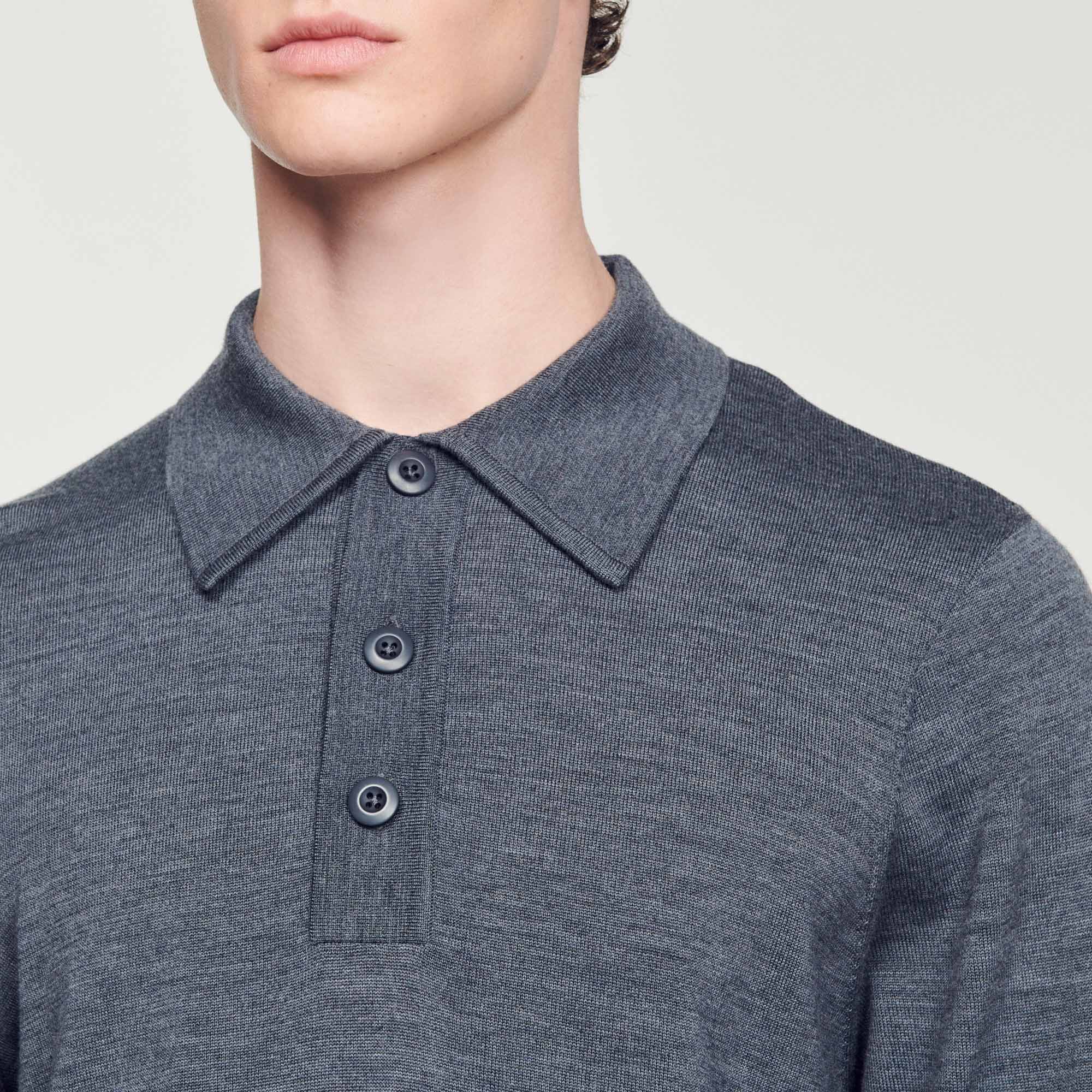 Polo de lana merina - Imagen 3