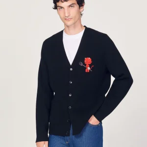 Cárdigan de lana y cachemira Hot Stuff