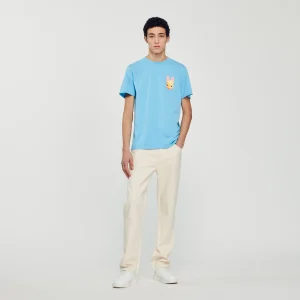 Camiseta con estampado de conejo