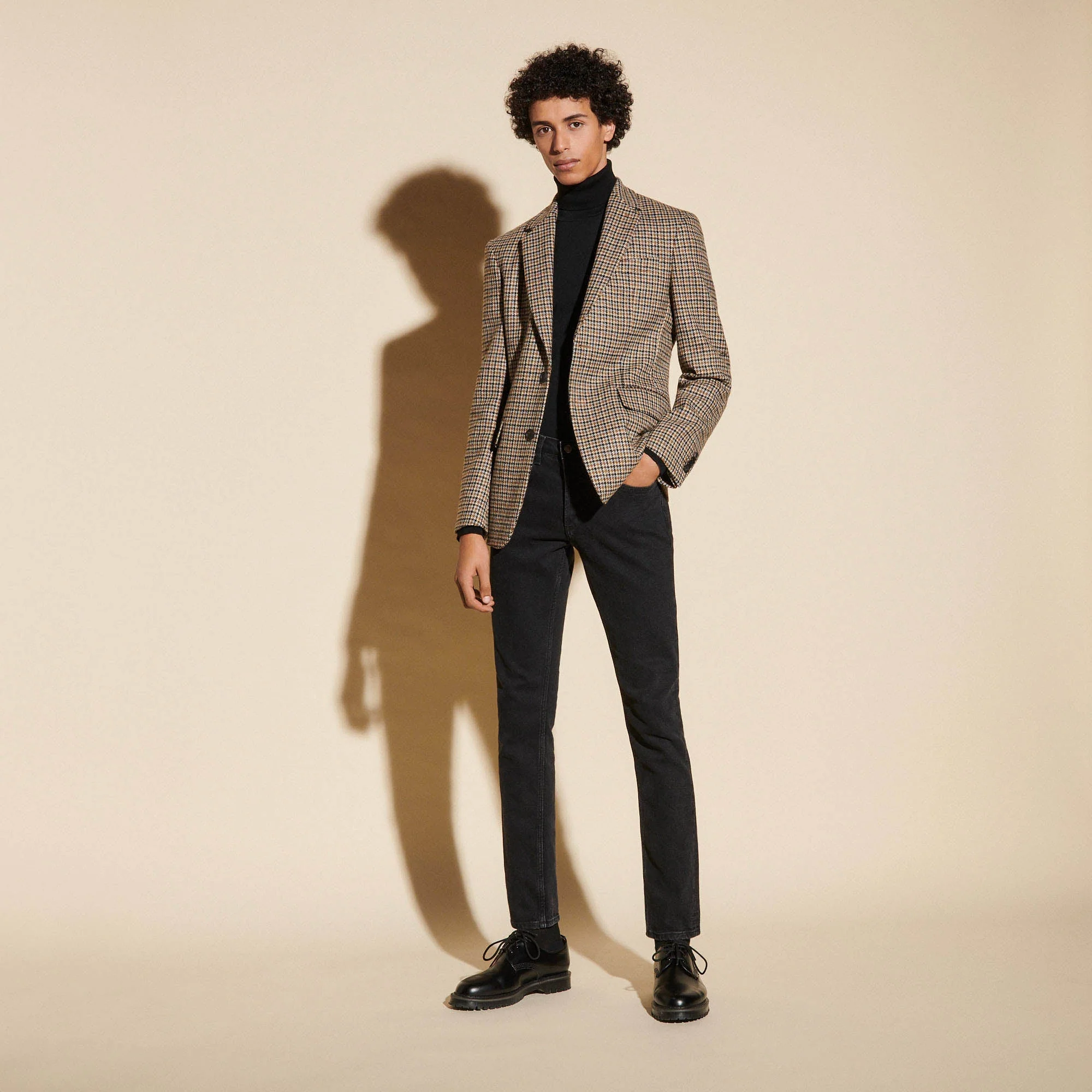 Blazer con pata de gallo Fox Blazer