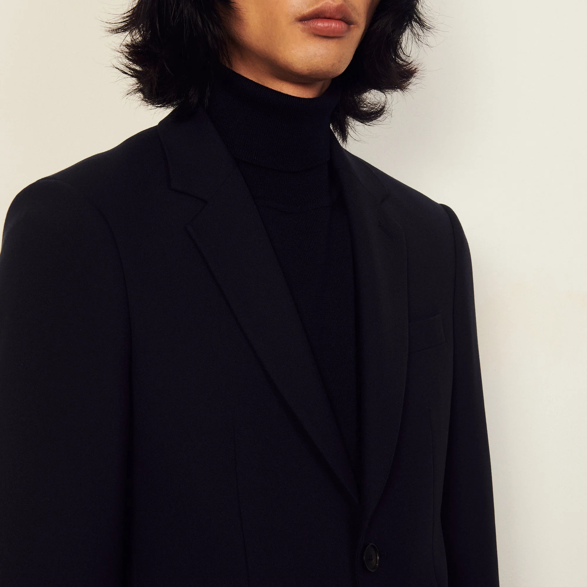 Cazadora Jersey Azul Marino - Imagen 4